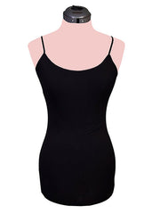 Scully HC84 Womens Seamless Camisole Black front view. If you need any assistance with this item or the purchase of this item please call us at five six one seven four eight eight eight zero one Monday through Saturday 10:00a.m EST to 8:00 p.m EST