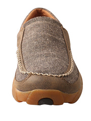 Twisted X MDMS012 Mens Slip On Driving Moc Dust front view. If you need any assistance with this item or the purchase of this item please call us at five six one seven four eight eight eight zero one Monday through Saturday 10:00a.m EST to 8:00 p.m EST