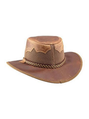 American Hat Makers SIROCCO Wide Brim Sun Hat Copper side and back view. If you need any assistance with this item or the purchase of this item please call us at five six one seven four eight eight eight zero one Monday through Saturday 10:00a.m EST to 8:00 p.m EST