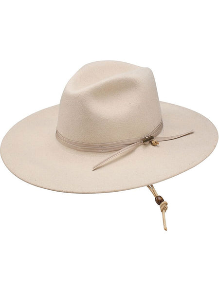 Stetson OWHODN-024061 HOLDEN Crushable Water Resistant Wool Hat Silverbelly front and side view. If you need any assistance with this item or the purchase of this item please call us at five six one seven four eight eight eight zero one Monday through Saturday 10:00a.m EST to 8:00 p.m EST