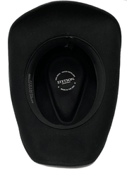 Stetson TWHWDR-833207 HOLLYWOOD DRIVE Wool Crushable Western Hat Black inside view. If you need any assistance with this item or the purchase of this item please call us at five six one seven four eight eight eight zero one Monday through Saturday 10:00a.m EST to 8:00 p.m EST