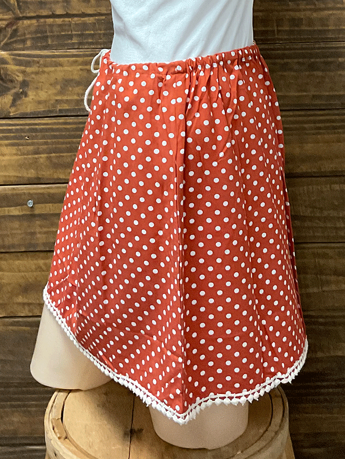 Santiki 5768-1024 Womens Kaia Skirt Rusty Dot front view. If you need any assistance with this item or the purchase of this item please call us at five six one seven four eight eight eight zero one Monday through Saturday 10:00a.m EST to 8:00 p.m EST