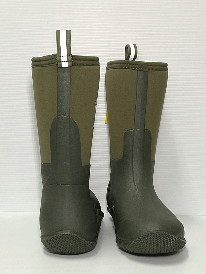 Muck EMC-300 Mens Edgewater Classic Mid Boot Moss Green front-side view
