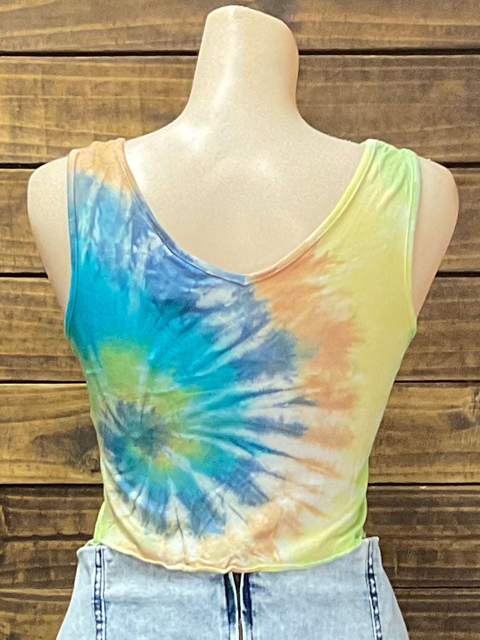 Travida 6242-1091 Womens Gigi Top It Bright Swirl Td front view. If you need any assistance with this item or the purchase of this item please call us at five six one seven four eight eight eight zero one Monday through Saturday 10:00a.m EST to 8:00 p.m EST