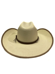 Justin JS5256FNX-IVORY Bent Rail Fenix Straw Cowboy Hat Ivory back view. If you need any assistance with this item or the purchase of this item please call us at five six one seven four eight eight eight zero one Monday through Saturday 10:00a.m EST to 8:00 p.m EST