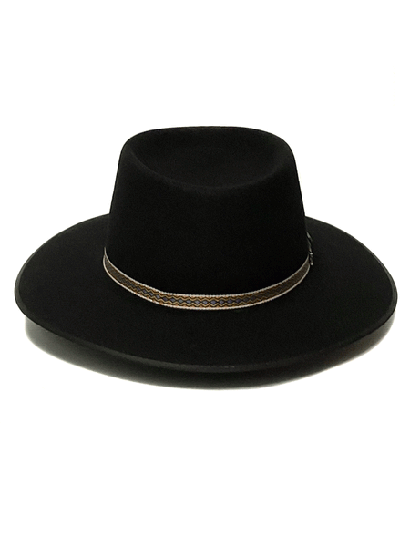 Stetson OWYNCY-783007 Yancy Outdoor Wool Hat Black back view