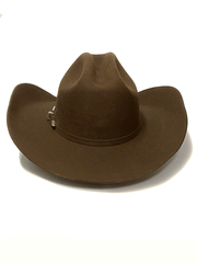 Justin JF0457COUNXLFW 4X Promo Western Felt Hat Fawn back view. If you need any assistance with this item or the purchase of this item please call us at five six one seven four eight eight eight zero one Monday through Saturday 10:00a.m EST to 8:00 p.m EST 