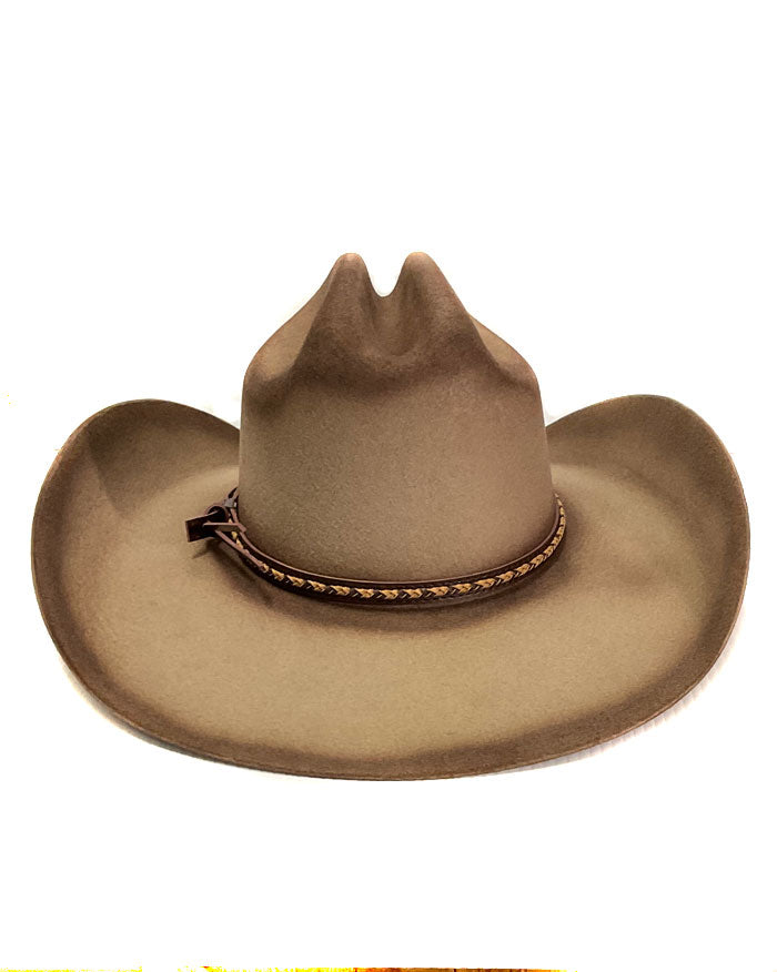Resistol RWDRTR-JA4120 Jason Aldean Collection Dirt Road Stone side/front view. If you need any assistance with this item or the purchase of this item please call us at five six one seven four eight eight eight zero one Monday through Saturday 10:00a.m EST to 8:00 p.m EST