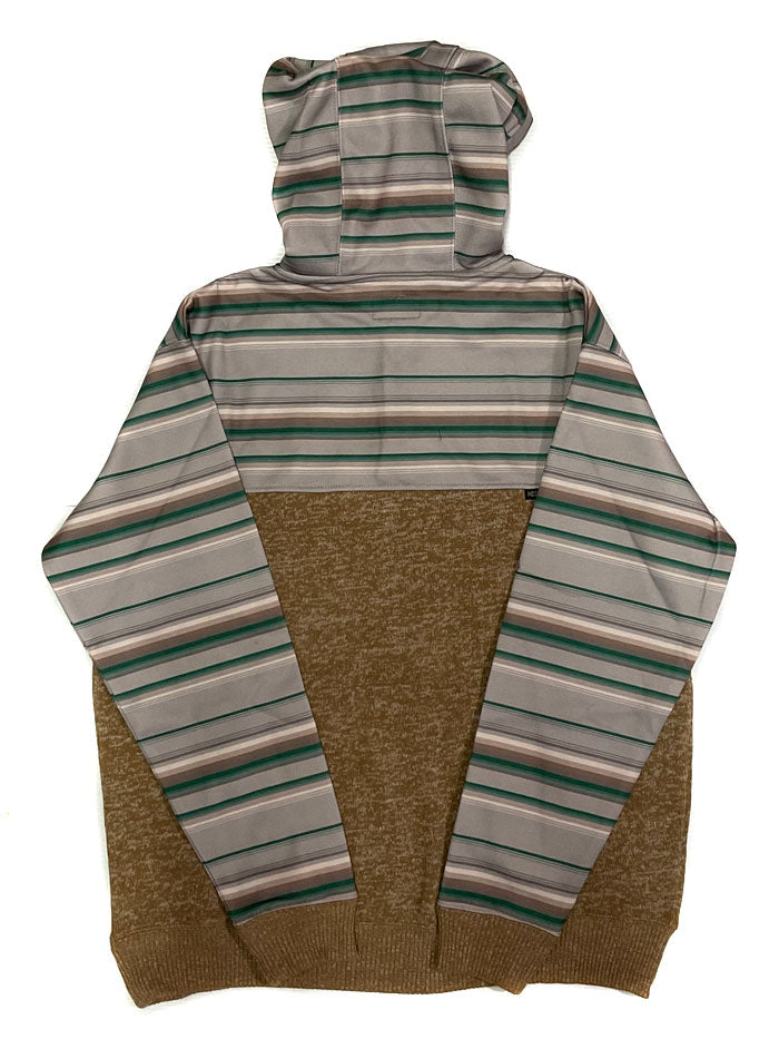 Hooey HH1194TN Mens Jimmy Stripe Hoody Tan front view. If you need any assistance with this item or the purchase of this item please call us at five six one seven four eight eight eight zero one Monday through Saturday 10:00a.m EST to 8:00 p.m EST