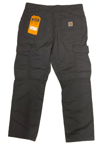 Carhartt 104200-029 Mens Force Relaxed Fit Ripstop Cargo Work Pant Shadow back view. If you need any assistance with this item or the purchase of this item please call us at five six one seven four eight eight eight zero one Monday through Saturday 10:00a.m EST to 8:00 p.m EST