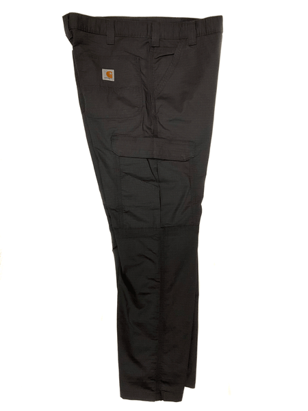 Carhartt 104200-029 Mens Force Relaxed Fit Ripstop Cargo Work Pant Shadow side view. If you need any assistance with this item or the purchase of this item please call us at five six one seven four eight eight eight zero one Monday through Saturday 10:00a.m EST to 8:00 p.m EST