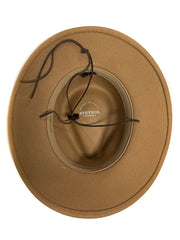 Stetson SWMTVW-813279 Mountain View Wool Hat Sand inside view. If you need any assistance with this item or the purchase of this item please call us at five six one seven four eight eight eight zero one Monday through Saturday 10:00a.m EST to 8:00 p.m EST