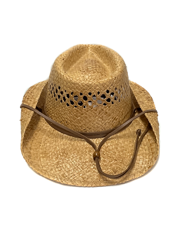 Stetson SSSTCR-40348R Stoney Creek Straw Cowboy Hat Natural front and side view. If you need any assistance with this item or the purchase of this item please call us at five six one seven four eight eight eight zero one Monday through Saturday 10:00a.m EST to 8:00 p.m EST
