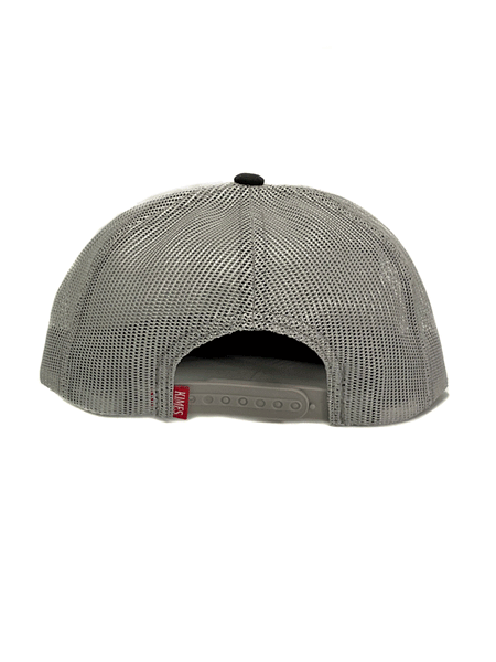 Kimes Ranch HUXTON TRUCKER Mesh Back Cap Black back view. If you need any assistance with this item or the purchase of this item please call us at five six one seven four eight eight eight zero one Monday through Saturday 10:00a.m EST to 8:00 p.m EST