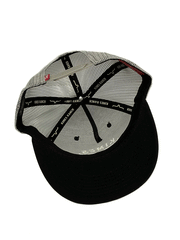 Kimes Ranch HUXTON TRUCKER Mesh Back Cap Black inside view. If you need any assistance with this item or the purchase of this item please call us at five six one seven four eight eight eight zero one Monday through Saturday 10:00a.m EST to 8:00 p.m EST