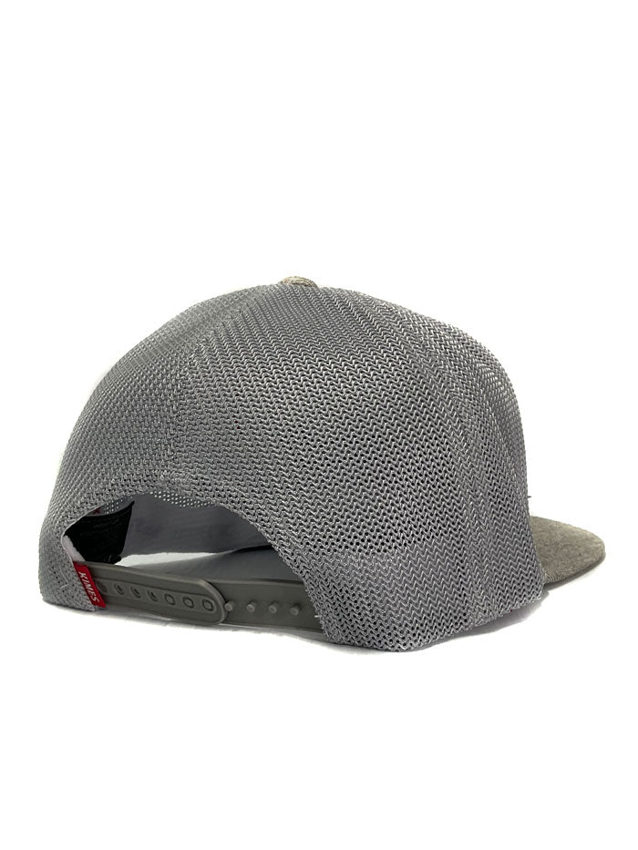 Kimes Ranch NINE TRAIN Cap Grey Heather front view. If you need any assistance with this item or the purchase of this item please call us at five six one seven four eight eight eight zero one Monday through Saturday 10:00a.m EST to 8:00 p.m EST