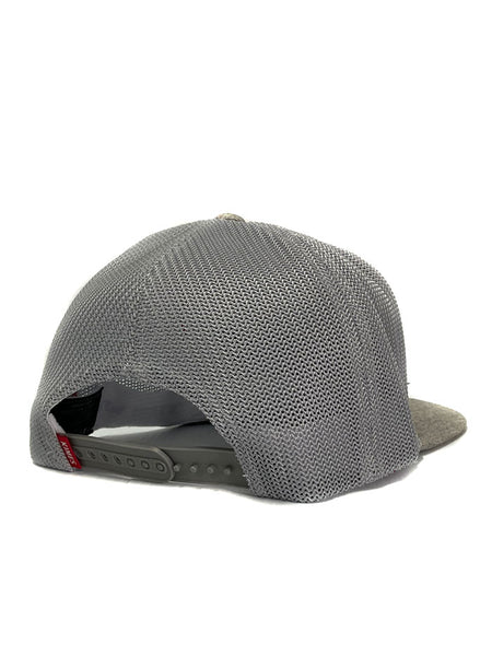 Kimes Ranch NINE TRAIN Cap Grey Heather back view. If you need any assistance with this item or the purchase of this item please call us at five six one seven four eight eight eight zero one Monday through Saturday 10:00a.m EST to 8:00 p.m EST