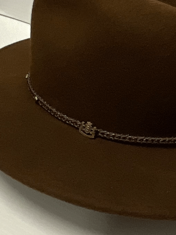 Biltmore BF2146DISC3108 DISCOVERY Crushable Wool Felt Hat Chocolate front and side view. If you need any assistance with this item or the purchase of this item please call us at five six one seven four eight eight eight zero one Monday through Saturday 10:00a.m EST to 8:00 p.m EST