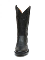 Black Jack BK405-64 Mens Ranch Hand Western Boots Black full front view. If you need any assistance with this item or the purchase of this item please call us at five six one seven four eight eight eight zero one Monday through Saturday 10:00a.m EST to 8:00 p.m EST