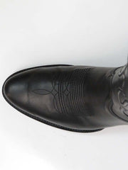 Black Jack BK405-64 Mens Ranch Hand Western Boots Black toe view from above. If you need any assistance with this item or the purchase of this item please call us at five six one seven four eight eight eight zero one Monday through Saturday 10:00a.m EST to 8:00 p.m EST