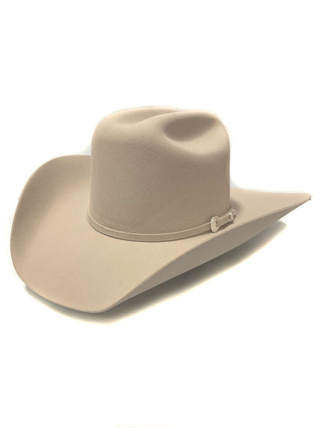 Serratelli BEAUMONT4E3SB 6X Felt Western Hat Silver Belly - 2 side / front view. If you need any assistance with this item or the purchase of this item please call us at five six one seven four eight eight eight zero one Monday through Saturday 10:00a.m EST to 8:00 p.m EST