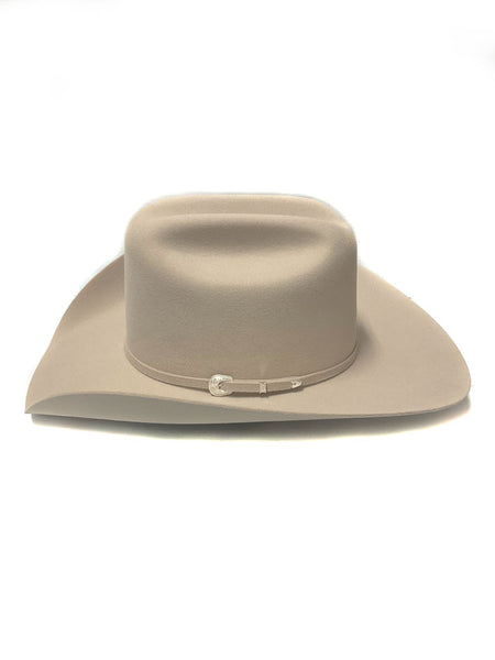 Serratelli BEAUMONT4E3SB 6X Felt Western Hat Silver Belly - 2 side view. If you need any assistance with this item or the purchase of this item please call us at five six one seven four eight eight eight zero one Monday through Saturday 10:00a.m EST to 8:00 p.m EST