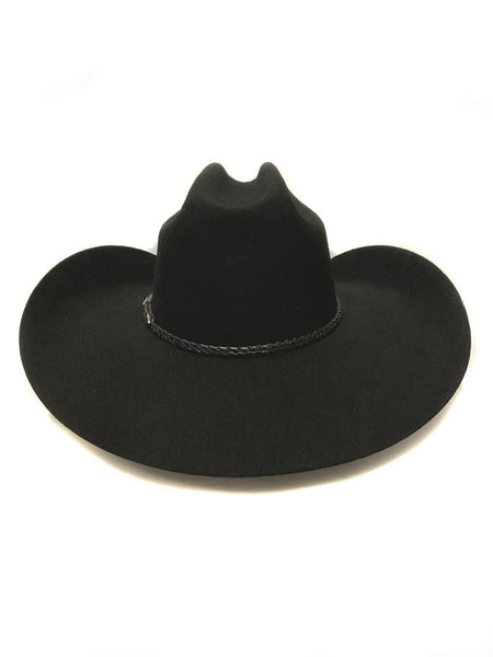 Bullhide GHOLSON 4X 0805BL Felt Western Hat Black back view. If you need any assistance with this item or the purchase of this item please call us at five six one seven four eight eight eight zero one Monday through Saturday 10:00a.m EST to 8:00 p.m EST