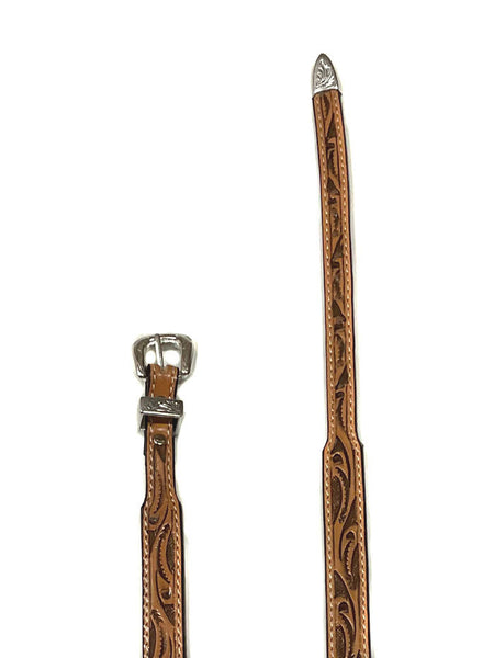 Fashionwest LC51-TN Leather Hatband Tan front view. If you need any assistance with this item or the purchase of this item please call us at five six one seven four eight eight eight zero one Monday through Saturday 10:00a.m EST to 8:00 p.m EST