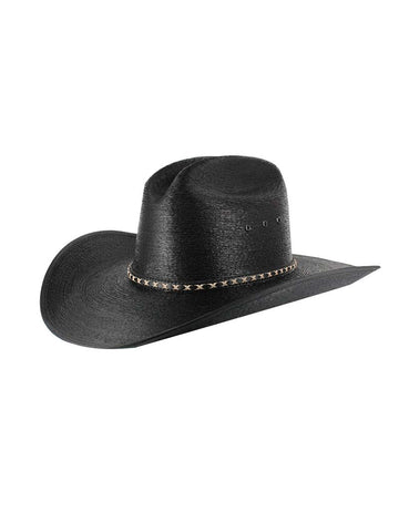 Resistol RSASCWBJA4107 Jason Aldean Asphalt Cowboy Straw Hat Black