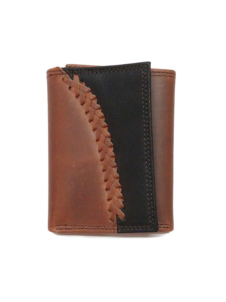 Copy of Men's Tri-Fold Brown 100% Leather Slim Pocket Size Wallet