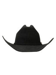 Justin JF0342RDEO4002 3X RODEO Wool Western Hat Black front view. If you need any assistance with this item or the purchase of this item please call us at five six one seven four eight eight eight zero one Monday through Saturday 10:00a.m EST to 8:00 p.m EST