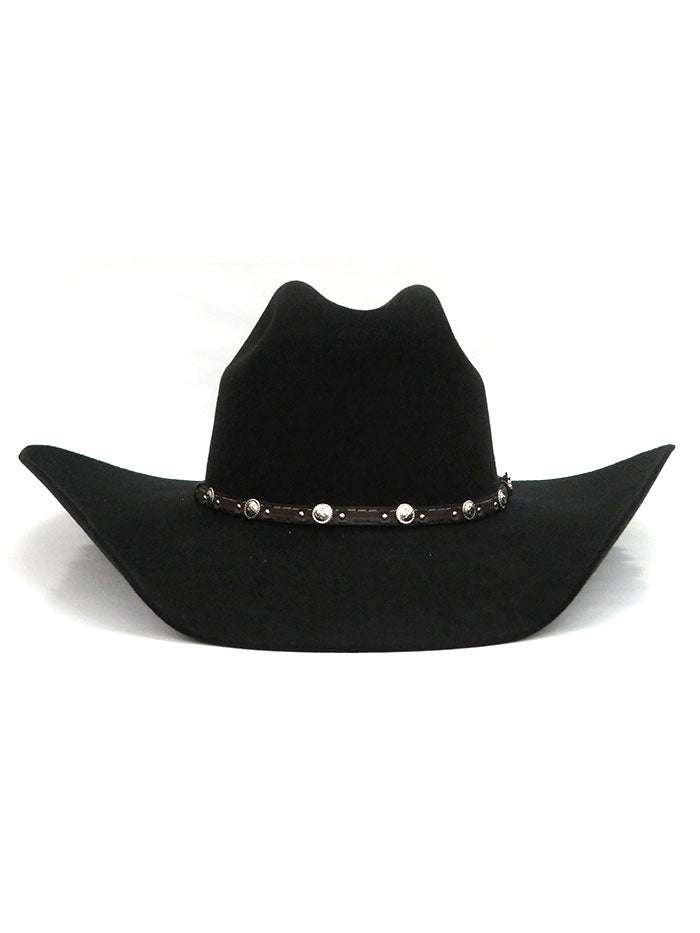 Justin JF0230BUST4402 J.C. Felt Wear Hat Buster 2X Premium – Mens Western® Black
