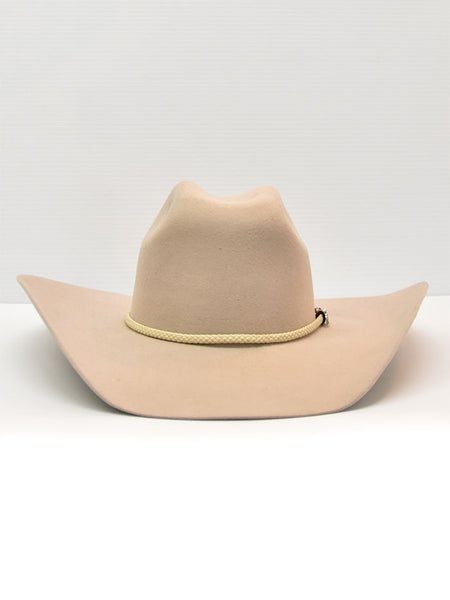 Justin JF0230WACO4410 2X Felt Waco Belly Premium Cowboy Hat Tan front view. If you need any assistance with this item or the purchase of this item please call us at five six one seven four eight eight eight zero one Monday through Saturday 10:00a.m EST to 8:00 p.m EST