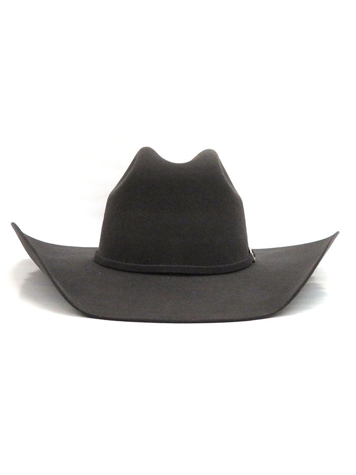 Justin JF0330DNT2 Mens Denton II Cattleman 3X Wool Hat Smoke at JC Western Wear