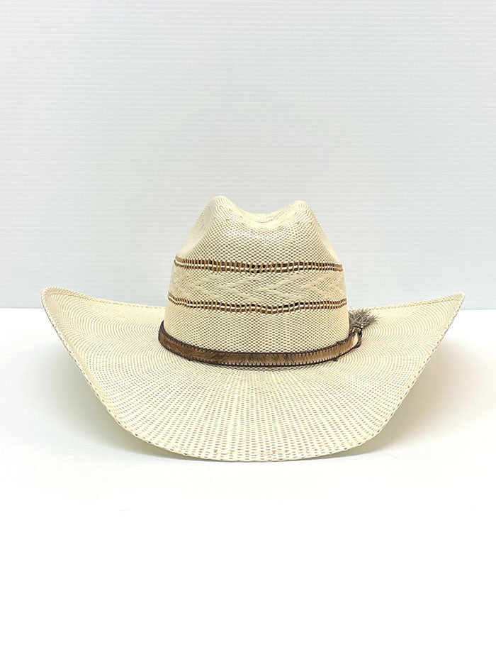 Justin Men's Braided Hat Band Straw Hat