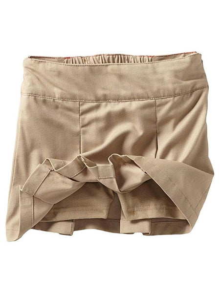 Dickies KT390DS Big Girls Pleated Skooter Skirt Khaki for Kid detail. If you need any assistance with this item or the purchase of this item please call us at five six one seven four eight eight eight zero one Monday through Saturday 10:00a.m EST to 8:00 p.m EST