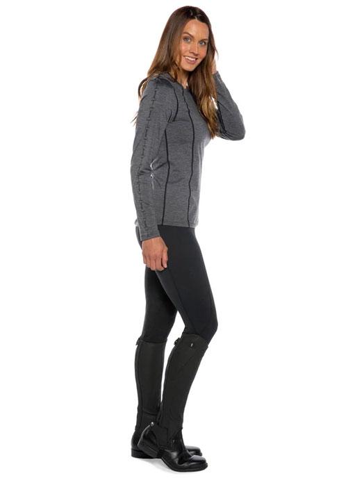 Kerrits 50200 Womens Flow Rise Knee Patch Performance Tight Black or Tan. If you need any assistance with this item or the purchase of this item please call us at five six one seven four eight eight eight zero one Monday through Saturday 10:00a.m EST to 8:00 p.m EST