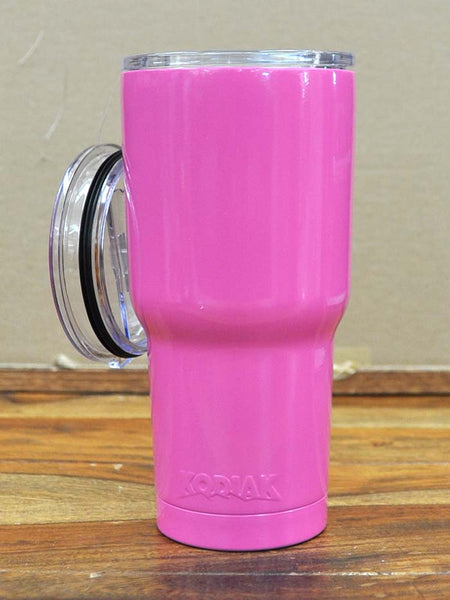 Kodiak TUMBLERPNK30 30oz Stainless Steel Tumbler Pink front view. If you need any assistance with this item or the purchase of this item please call us at five six one seven four eight eight eight zero one Monday through Saturday 10:00a.m EST to 8:00 p.m EST