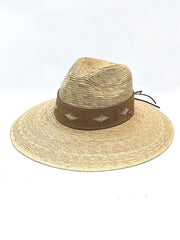 Dorfman Pacific Scala LS243-NAT Maltide Lifeguard Straw Hat Natural