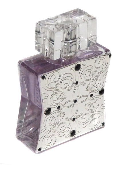 Tru Fragrance 92080 Womens Lace Noir Western Eau de Parfum front and side view of bottle. If you need any assistance with this item or the purchase of this item please call us at five six one seven four eight eight eight zero one Monday through Saturday 10:00a.m EST to 8:00 p.m EST