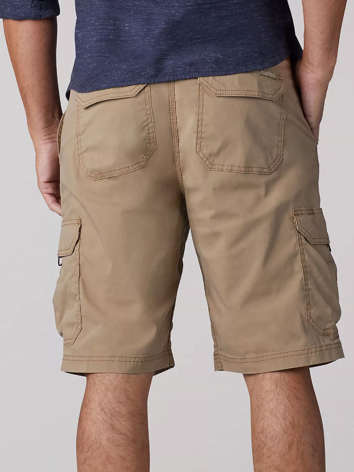 Lee 2187028 Mens Extreme Motion Lightweight Crossroads Shorts Nomad front view. If you need any assistance with this item or the purchase of this item please call us at five six one seven four eight eight eight zero one Monday through Saturday 10:00a.m EST to 8:00 p.m EST