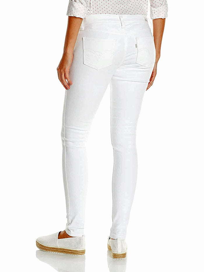 Levi'S 119970252 Womens 535 Mid-Rise Super Skinny Jeans White (D) – J.C.  Western® Wear
