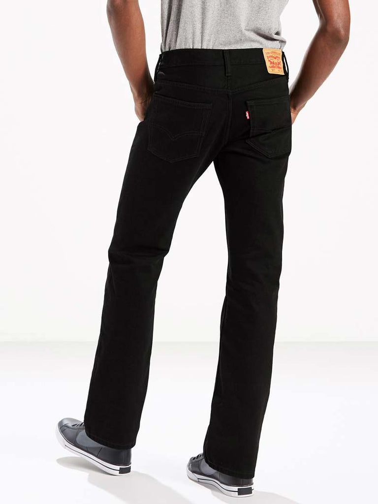 LEVI'S 527 SLIM STRETCH BOOTCUT JEAN - BLACK STONE – Casa Raul