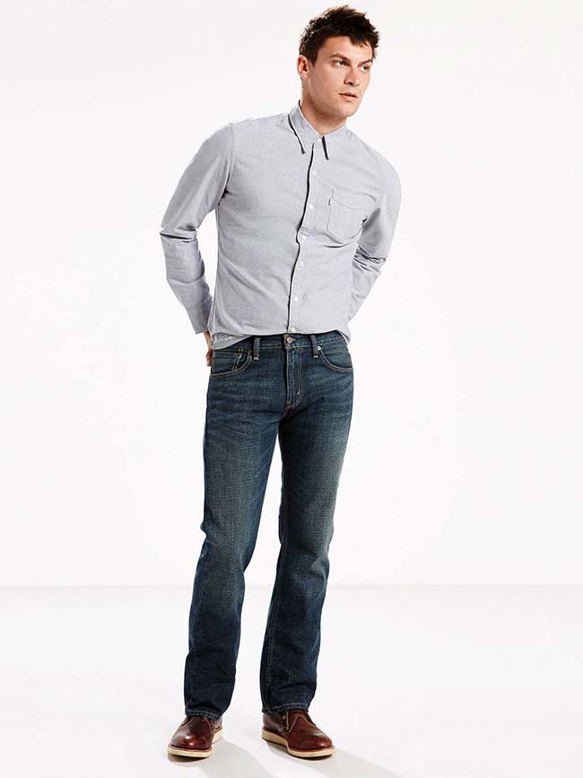 Levi's 055274257 Mens Slim Bootcut Jeans Overhaul