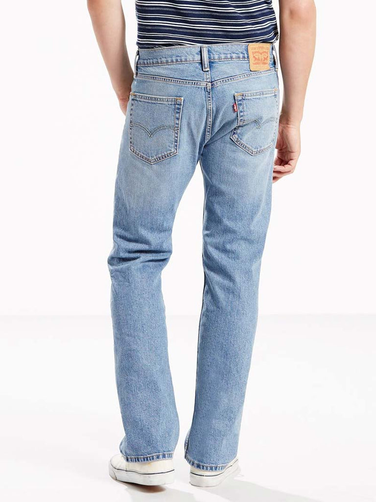 Levi's 005051456 Mens 505 Regular Fit Straight Leg Stretch Jeans
