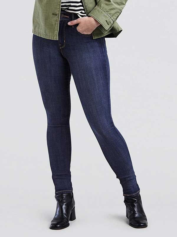 Levi's 188820047 Womens 721 High Rise Skinny Jeans Blue Story – J.C.  Western® Wear