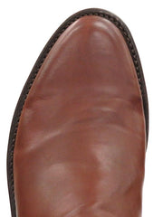 Lucchese HL3504.RR Mens Heritage Boots Ranchhand Tan Burnished toe view. If you need any assistance with this item or the purchase of this item please call us at five six one seven four eight eight eight zero one Monday through Saturday 10:00a.m EST to 8:00 p.m EST