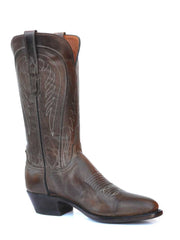 Lucchese N4770.R4 Womens Mad Dog Goat Leather Boots Pearl Bone inner side / front view. If you need any assistance with this item or the purchase of this item please call us at five six one seven four eight eight eight zero one Monday through Saturday 10:00a.m EST to 8:00 p.m EST