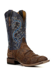Lucchese M4344 Mens Malcom Giant Alligator Boot Brandy front and side view. If you need any assistance with this item or the purchase of this item please call us at five six one seven four eight eight eight zero one Monday through Saturday 10:00a.m EST to 8:00 p.m EST