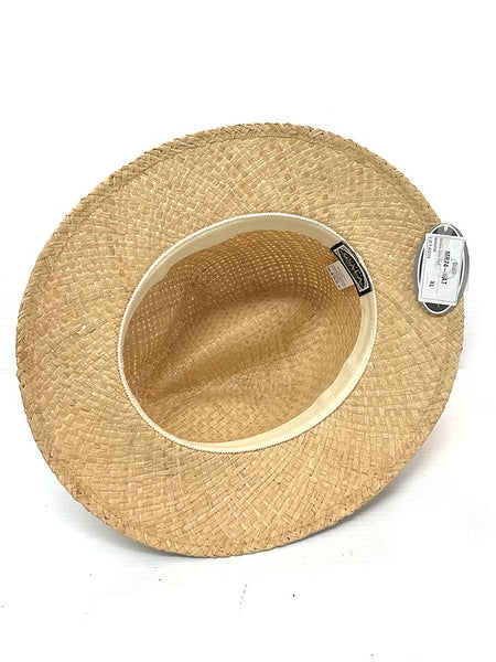 Scala MR74-NAT Straw Hat Natural inside view. If you need any assistance with this item or the purchase of this item please call us at five six one seven four eight eight eight zero one Monday through Saturday 10:00a.m EST to 8:00 p.m EST